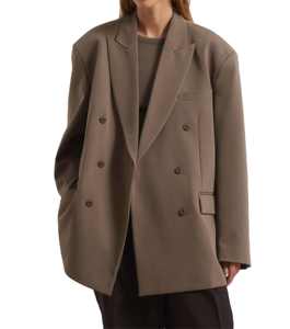 Moda mujer Blazer versátil traje de oficina chaqueta, ropa de negocios informal inteligente, ropa de abrigo elegante de manga larga ligera - Product Image 1