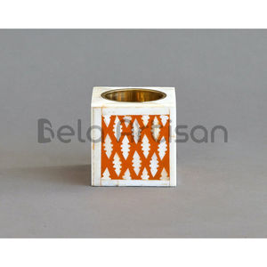 Encensoir à charbon de bois vert artisanal outil de combustion d'encens artisanal été décor à la maison diffuseur d'aromathérapie porte-encens Bela - Product Image 3