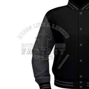 Chaqueta de Baloncesto para Hombre FANTASY WEAR, Chaqueta Varsity de Alta Calidad con Diseño Personalizado, Chaqueta Estilo Varsity Inspirada en el Baloncesto para Hombre - Product Image 2