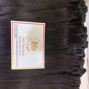 LSY Vente en gros Vague naturelle Remy trame plate Paquets humains à double tirage Cuticule alignée Cheveux vierges bruts du Vietnam - Product Image 3