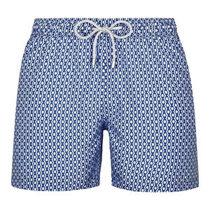 Short de bain d'été à taille élastique avec cordon de serrage pour hommes Short de course en nylon 100% polyester Short de bain de plage Expédition DDP - Product Image 3