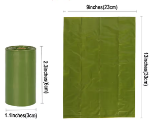 Sacs à déjections canines biodégradables et compostables à 100 % avec distributeur, personnalisables avec logo, vente en gros - Product Image 6