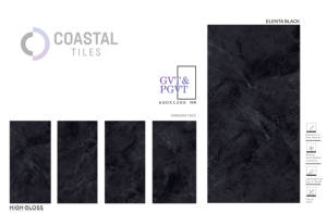 ELENTA BLUE High Glossy Tiles 600x1200MM / 24X48 at Best Rates - Product Image 4