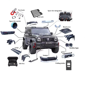 Kit de carrocería para tanque 300 Tuning, plataforma de extensión de techo, marco de equipaje, Escalera lateral, portaequipajes, parachoques de aleación de aluminio, accesorios en <span class=keywords><strong>T</strong></span> - Product Image 1