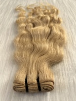 Extensions de cheveux indiens blonds 613 de haute qualité, vierges Remy, décolorés, double trame, résistants à la perte, perméables à la teinture, couleur plus claire