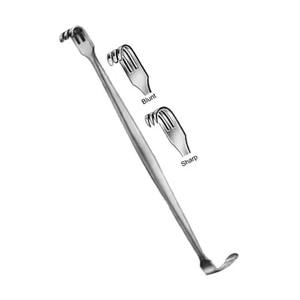 Rétracteur à double extrémité Senn Miller Blunt Sharp160mm Senn Miller Rétracteur à double extrémité Crochet de peau Instrument chirurgical - Product Image 4