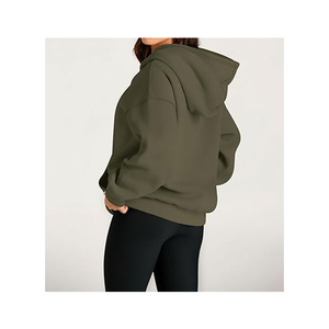 2025 vente en gros Logo personnalisé grande taille vêtements pour femmes sweat-shirt Logo personnalisé conception surdimensionné femmes sweats à capuche pour les femmes - Product Image 6