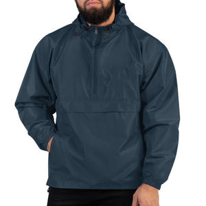 Acheter veste Champion pour homme, vestes de coach doublées, logo personnalisé, vestes à manches longues pour homme, coupe-vent, vente en gros, chauffe-corps - Product Image 6