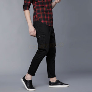 Solid Color Casual Cargo Men's Pants Outdoor Use Men Cargo Pants Best Selling Cargo Pants for Men - Product Image 5