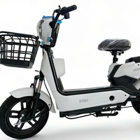 Vélo électrique urbain CCT 01 Golden Eagle 350W avec moteur sans balais, pneus à vide 14 250, écran LCD et alarme antivol