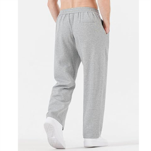 Venta al por mayor 100% algodón pantalones de los hombres puff impreso logotipo pesado lavado personalizado cómodo transpirable pantalones de jogging para hombre - Product Image 6