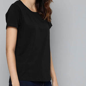 Nueva llegada Venta directa de fábrica Camiseta de mujer Diseño personalizado Venta en línea Camiseta de mujer para venta en línea Logotipo y diseño personalizados - Product Image 4