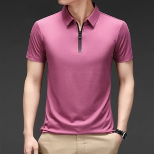 Polos de manga corta para hombres y mujeres, verano, amantes americanos sueltos, camisa informal con personalidad, algodón - Product Image 4