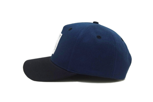 หมวกเบสบอลผ้าฝ้ายทูโทนปักลาย2D ตามสั่ง5แผงหมวกแนวสปอร์ตย้อนยุคใส่ได้ทั้งชายและหญิงสำหรับฤดูร้อน - Product Image 3