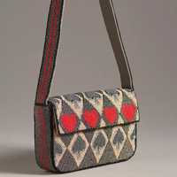Achetez un sac à main vintage fait main de qualité supérieure, orné de perles, avec des lanières décoratives, prix