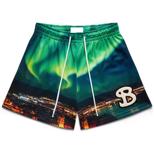 2025 nouveau modèle unisexe Footy Shorts personnalisé ajusté grande taille vêtements de sport impression numérique pays Rugby Shorts Footy Shorts - Product Image 2