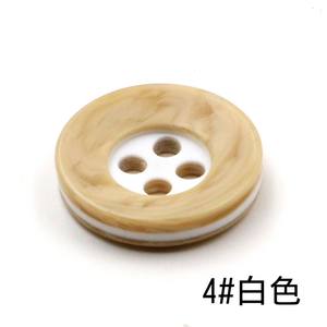 12mm 15mm Usine Résine Bouton DIY Coloré Nouveau Mot 4 Trous Vêtements Boutons Boutons pour Chemise/Vêtements - Product Image 6