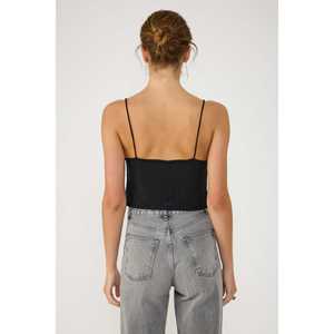 Top con Cuello Tipo Capucha y Bordado de Piedras - Product Image 5