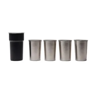 Set di 4 Tazze in Acciaio Inossidabile VINGA Parks RCS Sostenibili, Bicchieri Ecologici - Product Image 6