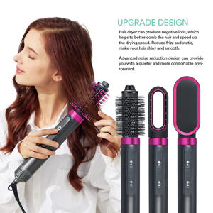 DB002 4 en 1 <span class=keywords><strong>Secador</strong></span> de Pelo Profesional con Aire Caliente, Motor sin Escobillas, 3 Velocidades, Accesorios Intercambiables para Secar y Rizar - Product Image 5