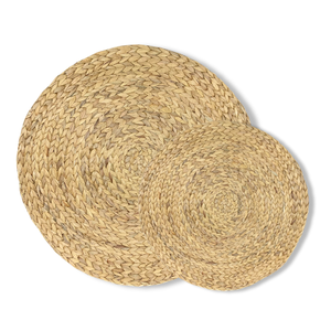 Produits les plus vendus SOUS-VERRE EN HYACINTHE D'EAU/MAST Ajoutez du charme à votre table à manger avec de beaux sets de table - Product Image 1