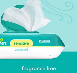 Para Pampers Toallitas hipoalergénicas para bebés Toallitas limpiadoras de algodón a base de agua sin perfume 336 Total - Product Image 6