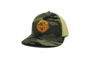 หมวกกีฬาตาข่ายคอตตอนระบายอากาศออกแบบตามสั่งหมวกฮิปฮอปทรักเกอร์ใส่สบายปัก3D 2D สำหรับใส่ลำลอง - Product Image 3