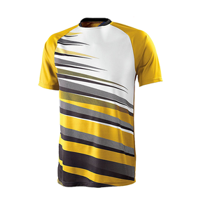 Camiseta de Fútbol de Malla Ligera 100% Poliéster con Serigrafía al por Mayor, Personalizada para Equipos, para Entrenamiento - Product Image 6