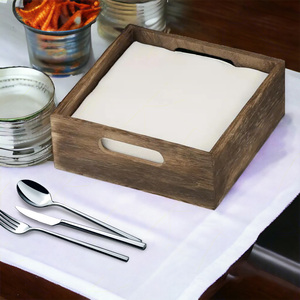 Maxi fornitura 400 pezzi monouso 33x33cm 1 strato 1/4 piega tovaglioli di carta 700g tovaglioli da tavola 33x33cm cellulosa - Product Image 3