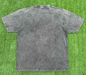 Venta al por mayor de alta calidad Stonewashed T-Shirts 260 Gsm Jersey Full Sun Faded diseño de gran tamaño de talla grande para el verano - Product Image 4