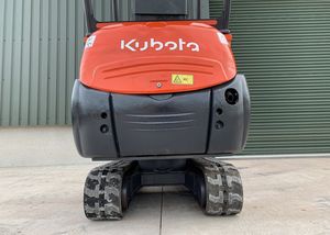 รถขุดขนาดเล็ก KX36-6 คุณภาพสูง ราคาดี สภาพใช้งานมาแล้วอย่างเหมาะสม น้ำหนัก 1.5 ตัน กระบอกไฮดรอลิก HYDAC ความจุบุ้งกี๋ 0.2 ลูกบาศก์เมตร เครื่องยนต์ - Product Image 4