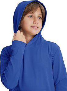 Sweat à capuche enfant personnalisable au toucher doux avec tissu 100% polyester, design flexible pour une liberté de mouvement et un jeu actif - Product Image 5