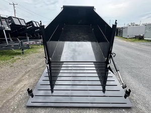 4 Wheel Dump <b>Trailer</b> Tipping <b>Farm</b> <b>Trailer</b> Heavy Duty 7 x 14 Utility Hauler with Core Motor - Product Image 3