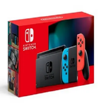 Best Price Wholesale Price Original Nintendos Switch with Neon Blue and Neon Red Joy-Con