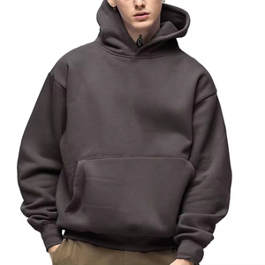 Sudadera con Cremallera para Hombre, de Algodón Puro, 400 GSM, de Alta Calidad, con Logotipo Personalizado, de Secado Rápido, Transpirable y de Corte Holgado, Éxito de Ventas en Invierno 2025 - Product Image 6