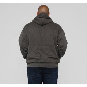 100% algodón 600 Gsm Heavyweight French Terry Sudadera con capucha de gran tamaño estampado sólido invierno personalizado liso botón con capucha liso teñido - Product Image 6