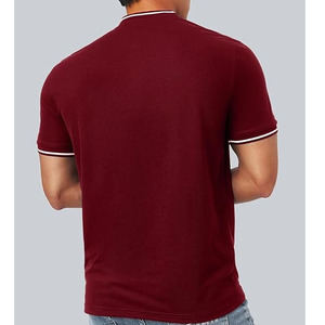 T-shirt de sport à col en V pour homme 100% coton à séchage rapide respirant à manches longues coupe ajustée pour la course et le fitness Gym Wear - Product Image 3