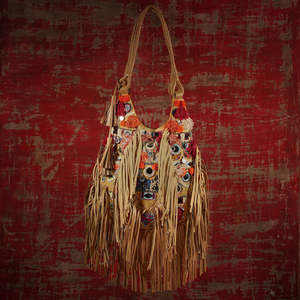 Handmade Fashion Classic Suede Pearl Tassel Casual Lightweight Ladies Evening Clutch Bag Party Wedding Festival Events - Product Image 2