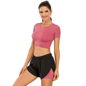Seamless <b>Compression</b> <b>Women's</b> <b>Shorts</b> - Trendy Sports <b>Shorts</b> for <b>Women</b> - Product Image 2