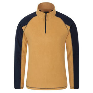 Sudadera con cremallera de cuarto con detalle de cremallera en contraste para un clima frío con estilo Sudadera con cremallera de cuarto Mezcla de algodón - Product Image 1