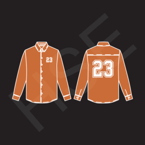 Chemise formelle à manches longues pour homme, plusieurs options de couleurs, design brodé - Product Image 1