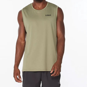 Camiseta sin mangas de ejercicio de gimnasio para hombre de alta calidad Uso para adultos Precio al por mayor directo de fábrica - Product Image 5