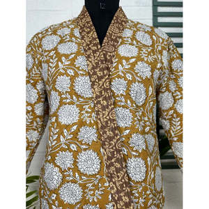 Autumn Winter Silk <b>Quilted</b> Reversible Jacket Soft Lightweight with Perfect Warmth Finished Processing - Product Image 5