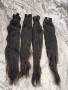 Extensiones de Cabello Remy Indio 100% Virgen, Calidad Premium, Doble Trama, Ondulado Liso Sedoso, Color y Textura Personalizados, Longitud de 12 a 30 Pulgadas - Product Image 4