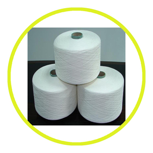 100% <b>Polyester</b> <b>Yarn</b> White High Tenacity Ring Spun Spun <b>Yarn</b> for Textile Weaving is Manufacturing in India - Product Image 2