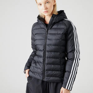 Service OEM Haute demande Noir Meilleure vente Veste d'hiver respirante en polyester tricoté matelassé dynamique pour femmes détachable - Product Image 5