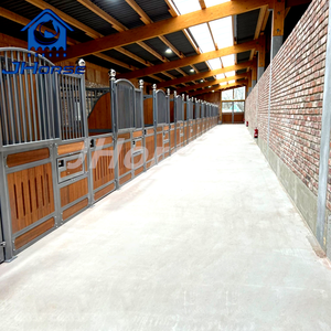 Offre Spéciale Chine Fournisseur inférieur professionnel bambou bois solide cheval stalles cheval écuries - Product Image 3