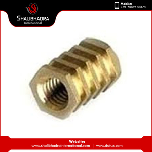 Norme ISO M6/M4 Écrou d'insertion en plastique Attaches en laiton avec finition polie Filetage M2 Taille M3 pour usage industriel Rotation rapide - Product Image 6