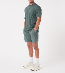 Camisetas de Gimnasio Transpirables de Secado Rápido para Verano, 100% Algodón Tejido, Holgadas, con Hombros Caídos, Talla Grande - Product Image 5