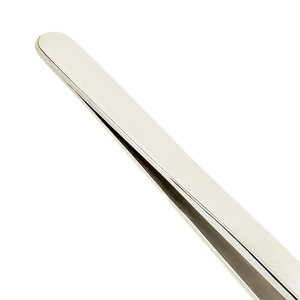 Nouvelle pince à cils Logo personnalisé Extension en acier inoxydable coloré Volume beauté cils et outils pince à cils droits - Product Image 4